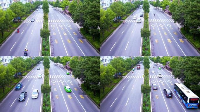 道路 都市街道  冷清