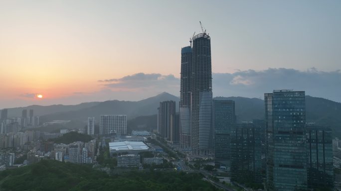 【4K】航拍深圳龙岗星河雅宝双子塔