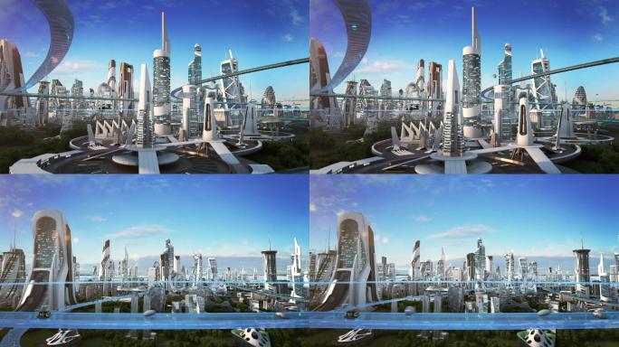 科幻元宇宙城市