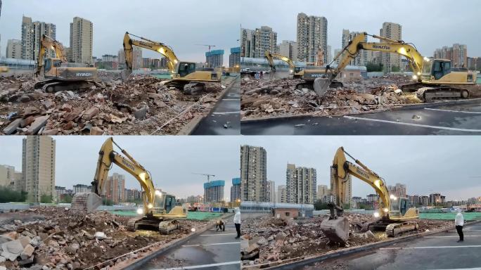 生活小区拆除危旧房屋 北京地标