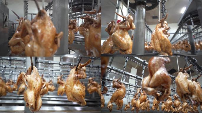 熟食鸡加工生产线