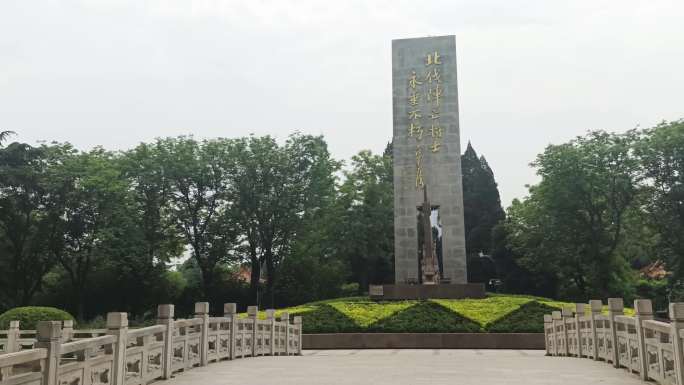 北伐英雄纪念碑拍摄组镜