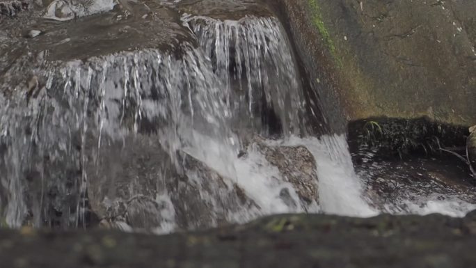 水流升格慢镜