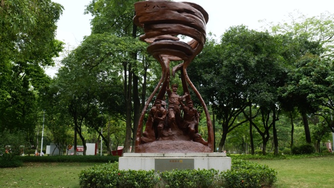 南昌起义雕塑 (2)