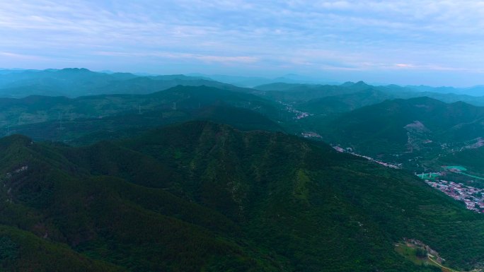 济南南部山区看济南东部乡村振兴绿水青山