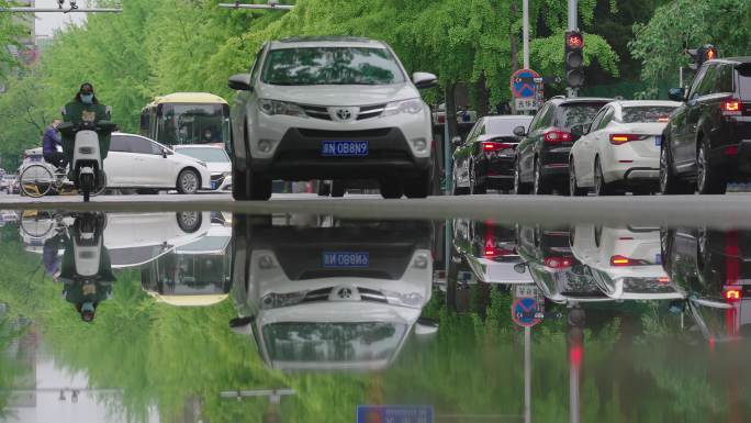 雨后北京街道3