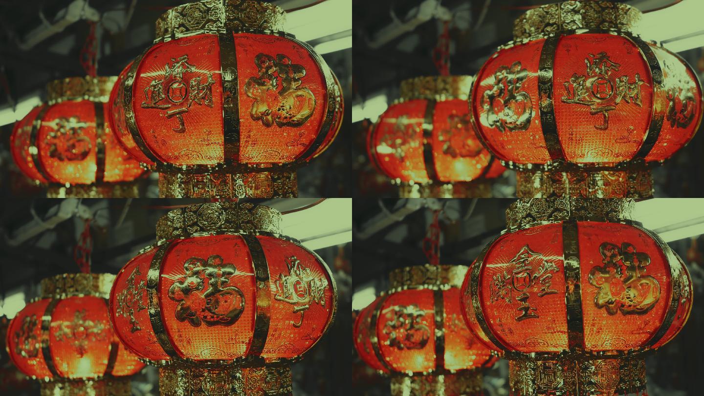 中式装饰灯笼红灯笼新年