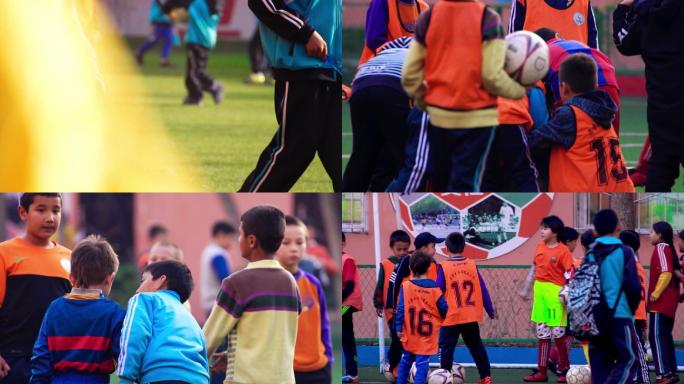 N足球训练 足球队 少年足球队 体育课