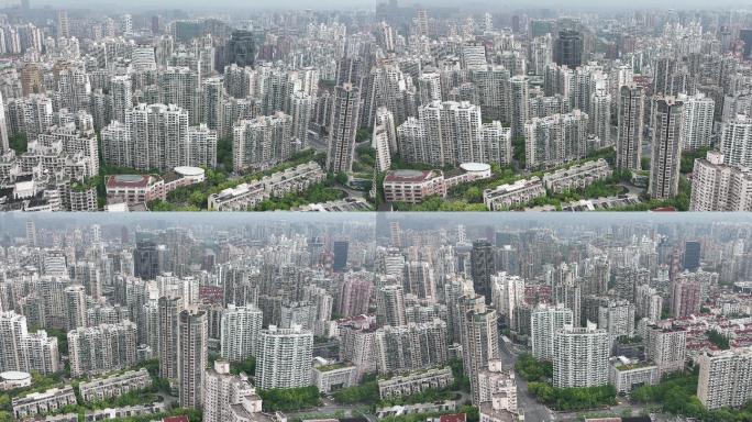 4K原素材-2022年上海疫情上海空城