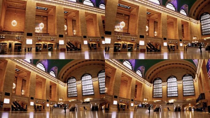 纽约中央车站西式建筑高雅