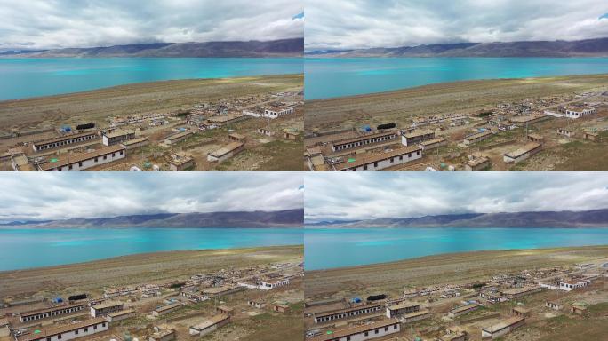 原创 西藏当惹雍措错文布南村自然风光航拍