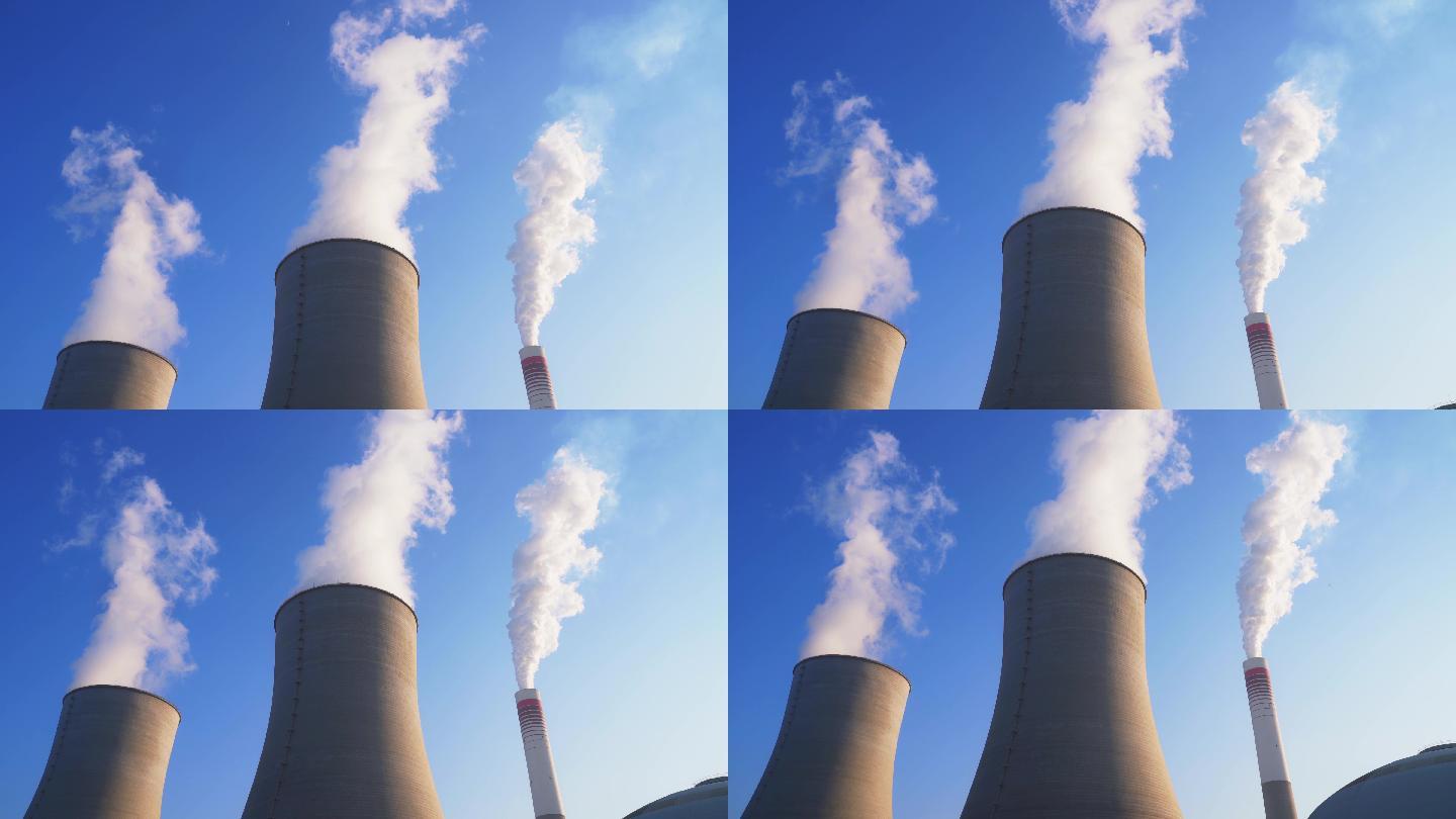 火力发电站烟筒环境污染大气污染