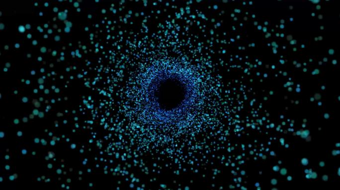 4K时空隧道视频素材下载粒子特效时空黑洞