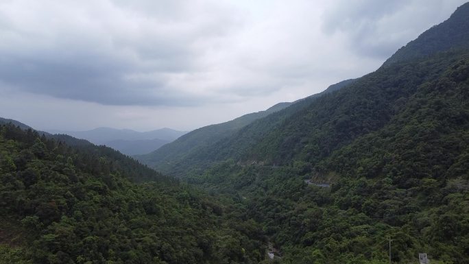 海南中南部山区航拍