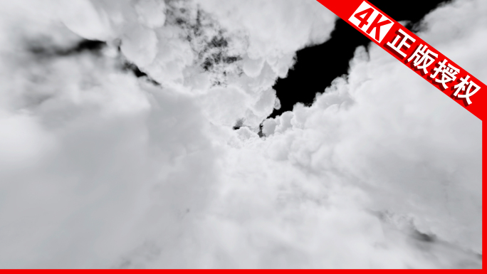 云海云穿云通道 云层云层飞跃穿梭云层穿云