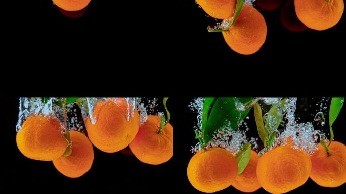 落水的橙子养生膳食健康运动健身食补食疗营