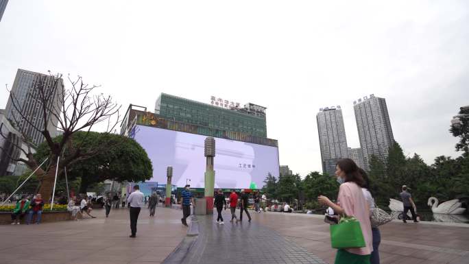 重庆江北观音桥步行街