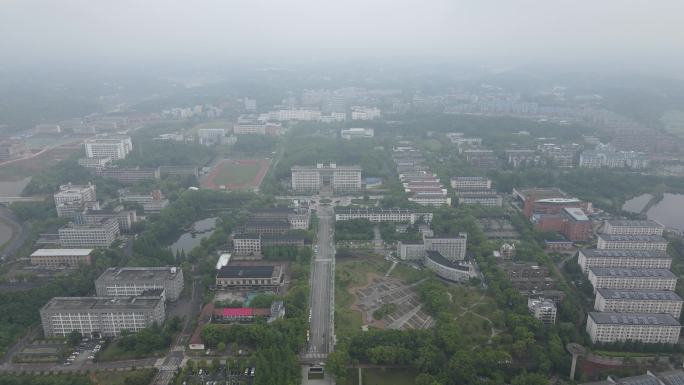 湘潭大学航拍
