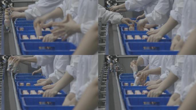 乳品厂包装生产线检测检查进步