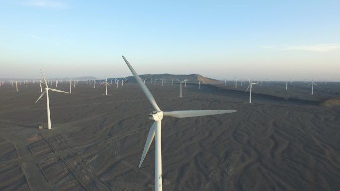 吐鲁番 小草湖 风力发电能