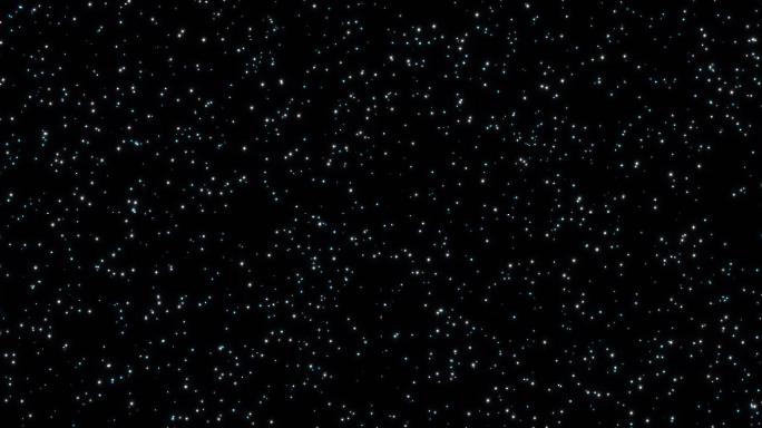 星空粒子银河系 穿越星空  夜空