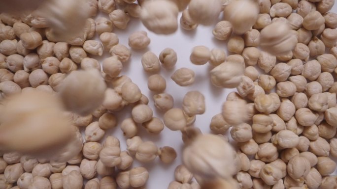 鹰嘴豆掉成一堆视频广告广告食品广告