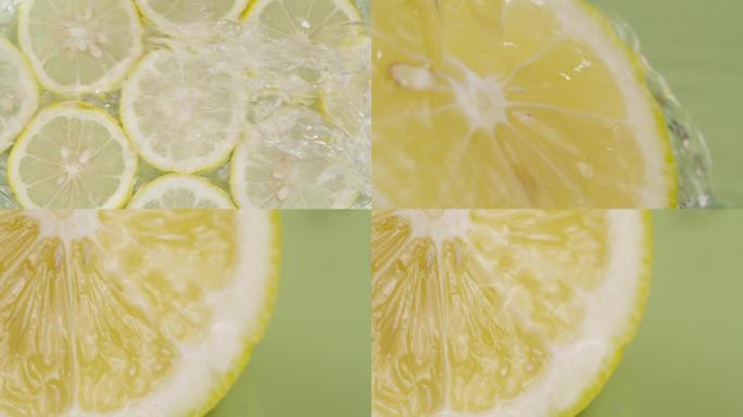 柠檬片 新鲜水果柠檬 柠檬汽水饮料