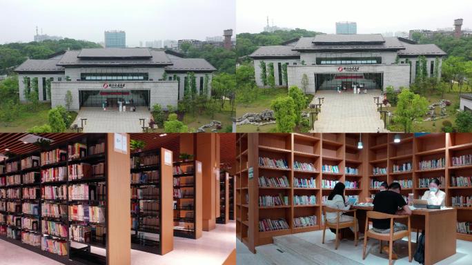 4K拍摄衡阳市图书馆