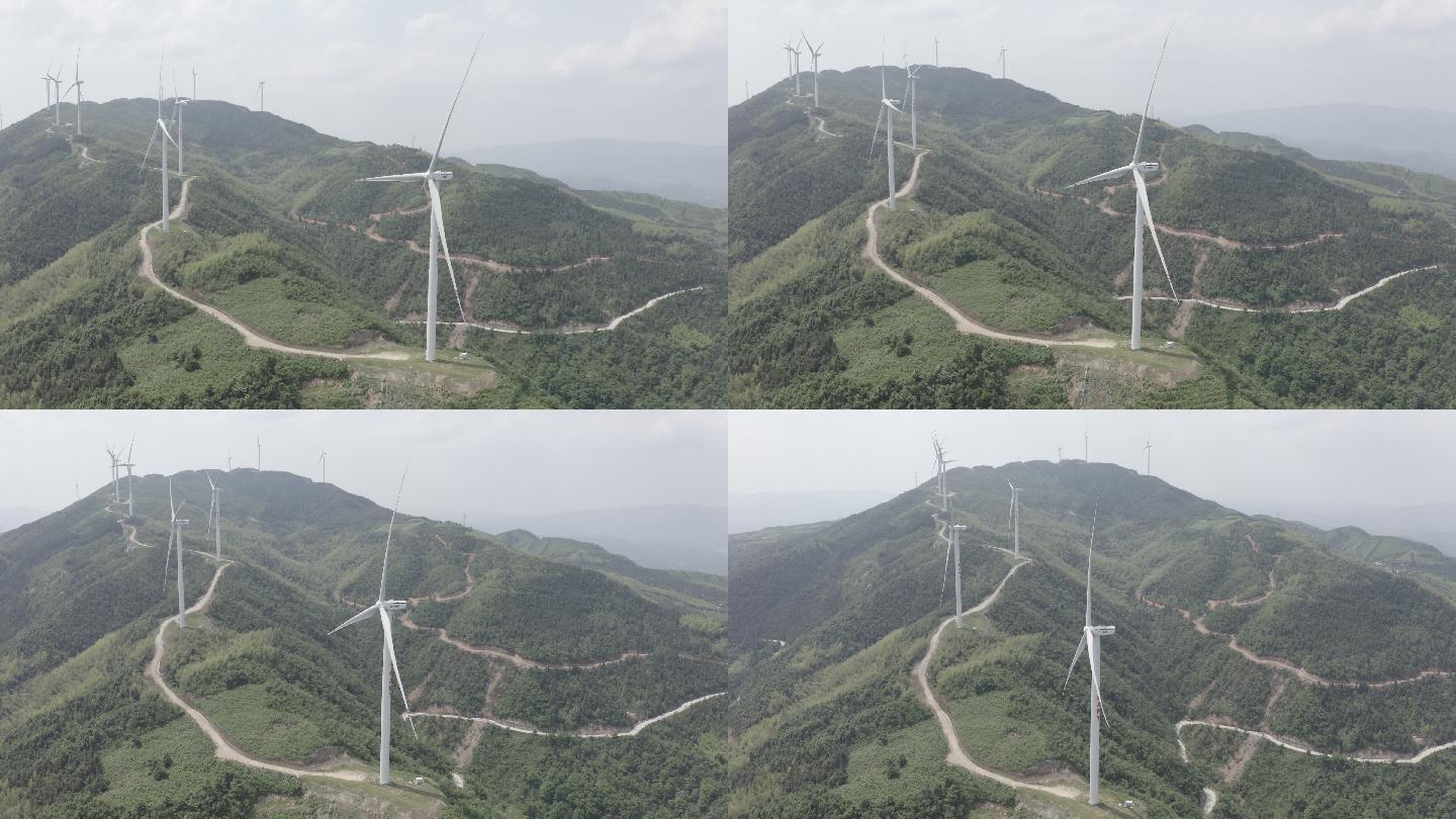 风力发电 风力电场 风机 d-log