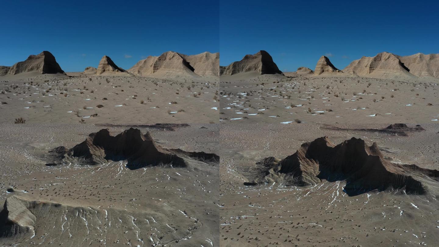 西部山脉火星山延时摄影短视频素材