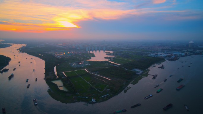 浦江第一湾航拍