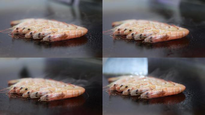 铁板煎基围虾