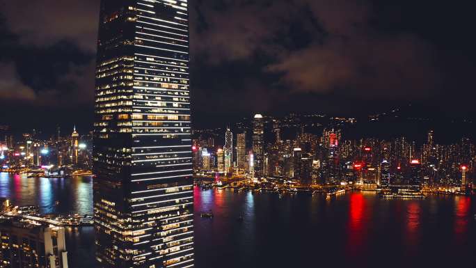 香港维多利亚港夜景