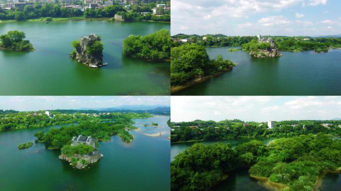 永州古八景 香零烟雨 湿地 零陵美景