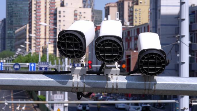 科技城市 监控系统 网络摄像头