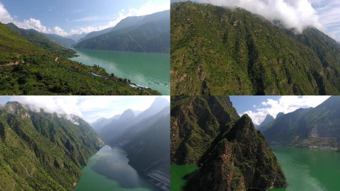 航拍山川湖海  风景秀丽