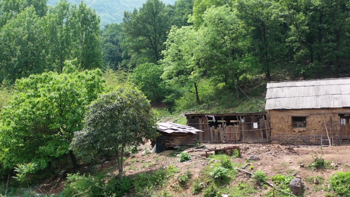 山村土坯房