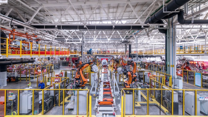 自动汽车生产线智造中国制造业工业4.0高