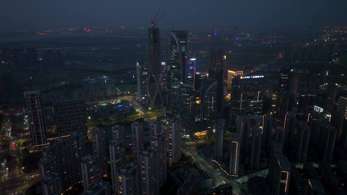 杭州萧山夜景