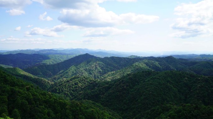 延时航拍山4K