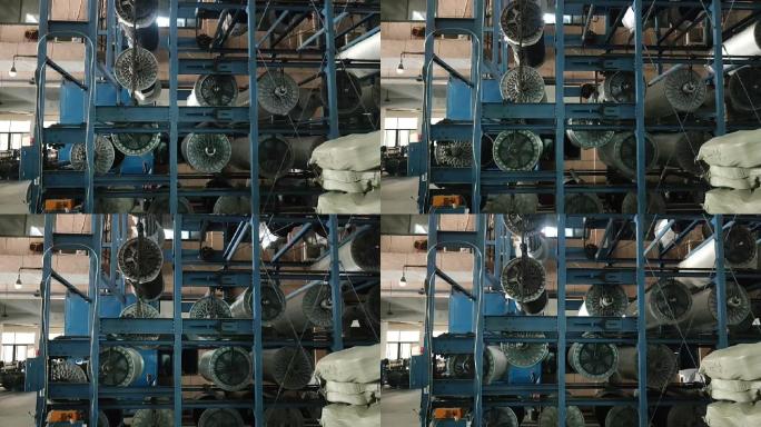 化纤厂纺织厂机经轴机械式自动横移仓库