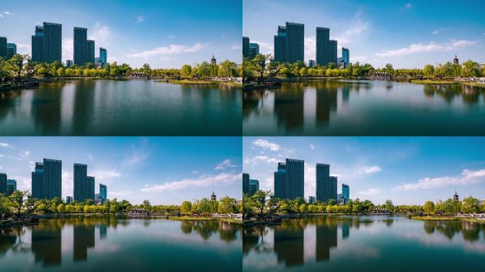 【8K】北京通州西海子公园延时摄影