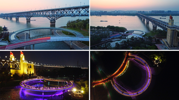 南京长江大桥景观桥