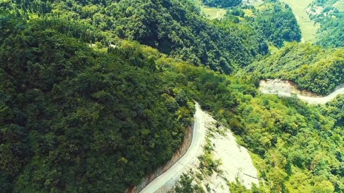 贵州仁怀市鲁班摩天岭航拍1080P