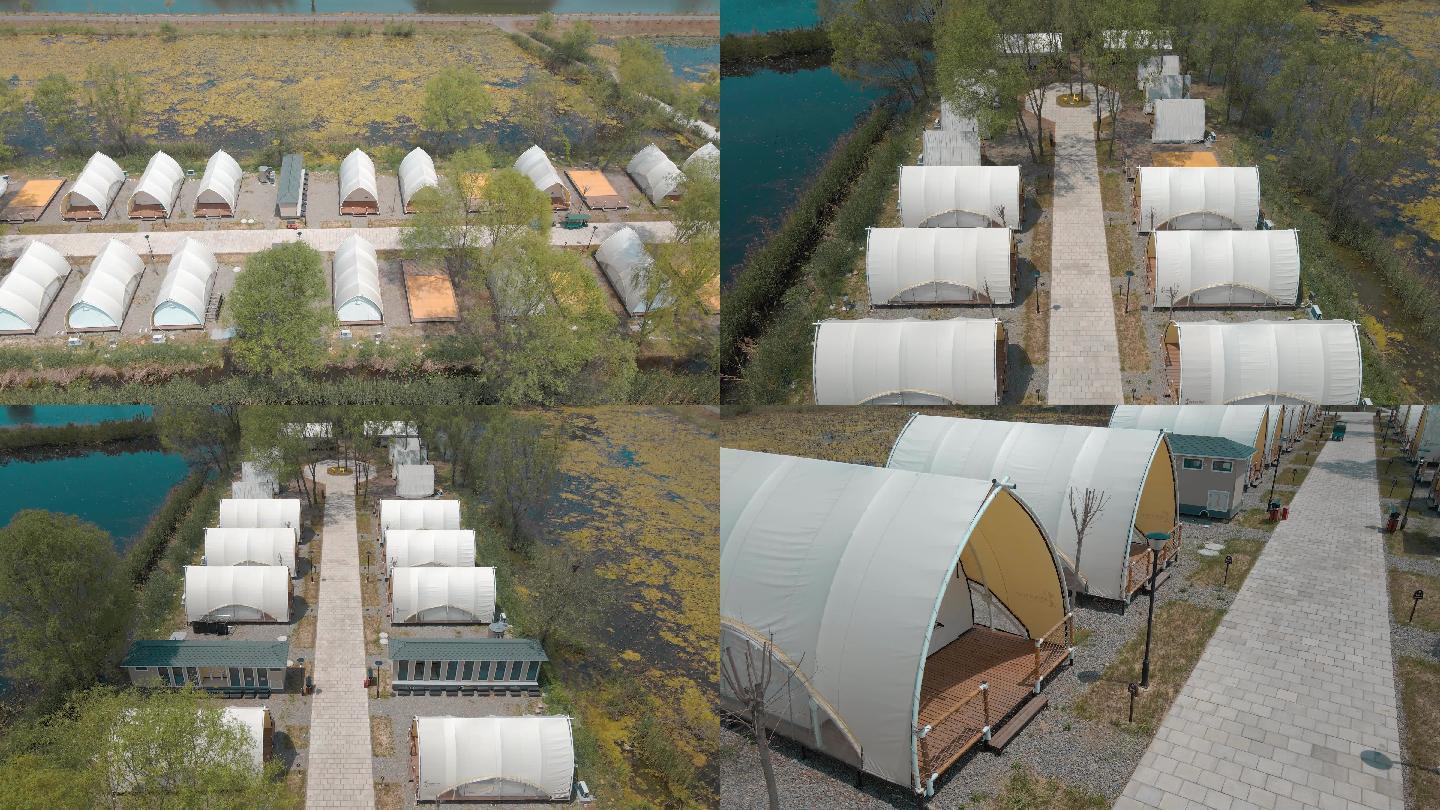 户外帐篷露营基地