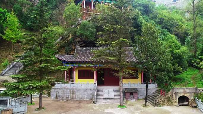 贵州仁怀市东门河千佛寺4K航拍