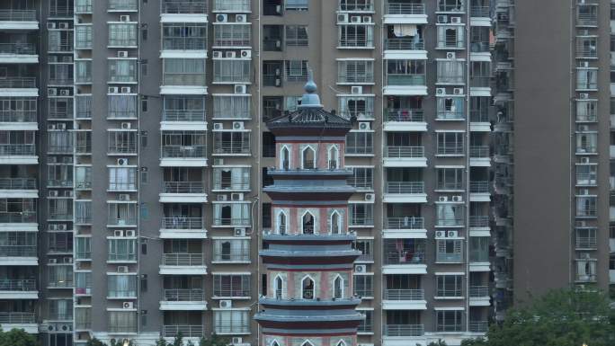 惠城区文星塔航拍