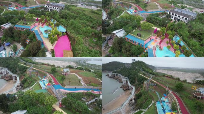 台州温岭龙门沙滩4k航拍DJI_0423