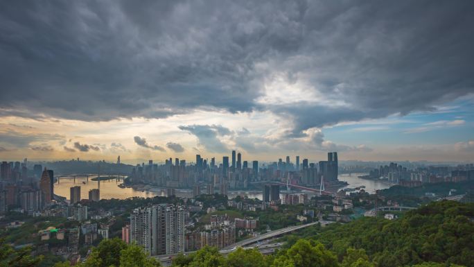 重庆大全景延时-4K