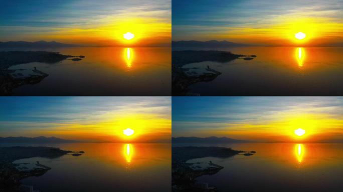 爱琴海日落
